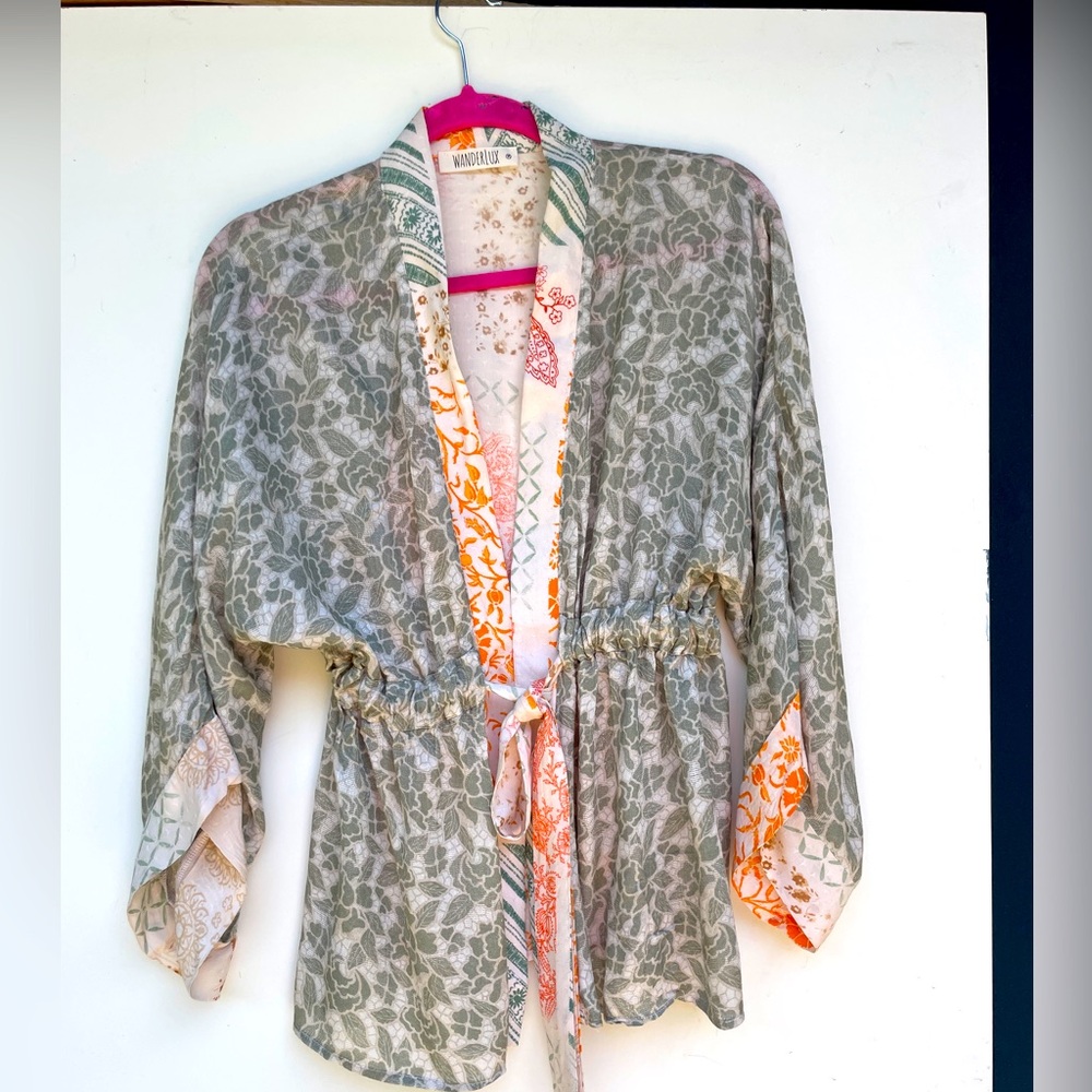 Wanderlust Kimono style jacket/ blouse